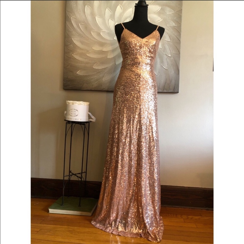 SHEIN Backless Gown